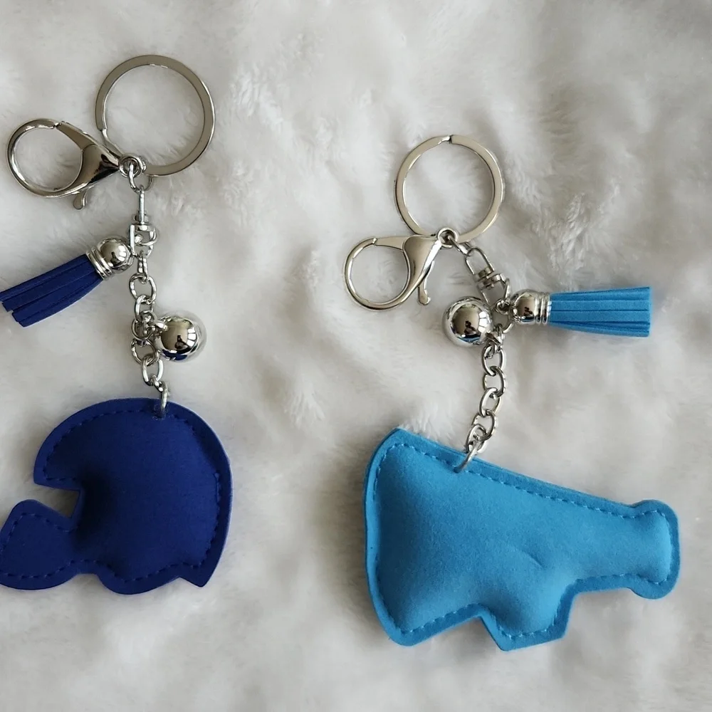 Blue Cheer And Helmet Keychain Set - Picture 2 of 4